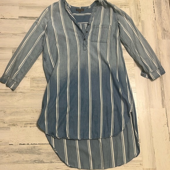 Luxology Dresses & Skirts - Luxology. Size 14. Jean shirt dress.